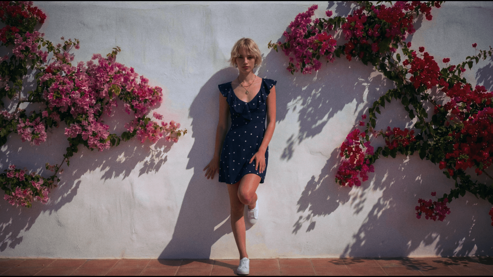 Split Image — Navy Spot & Lover Side by Side